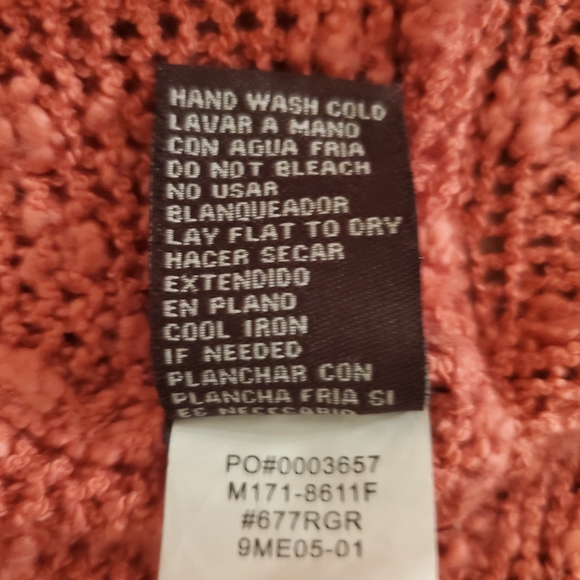 Coral Knit Cardigan - Small - Picture 5 of 5